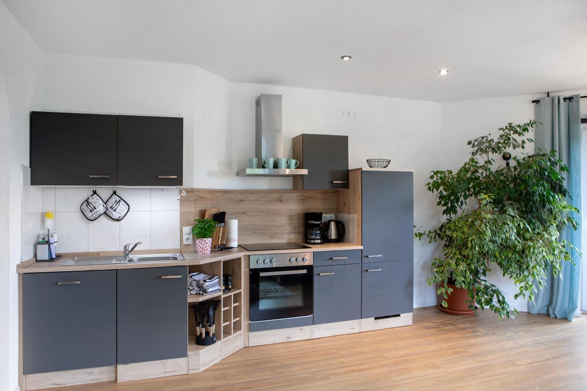 Ferienwohnung Gluecksmomente Habichtswald Exteriör bild