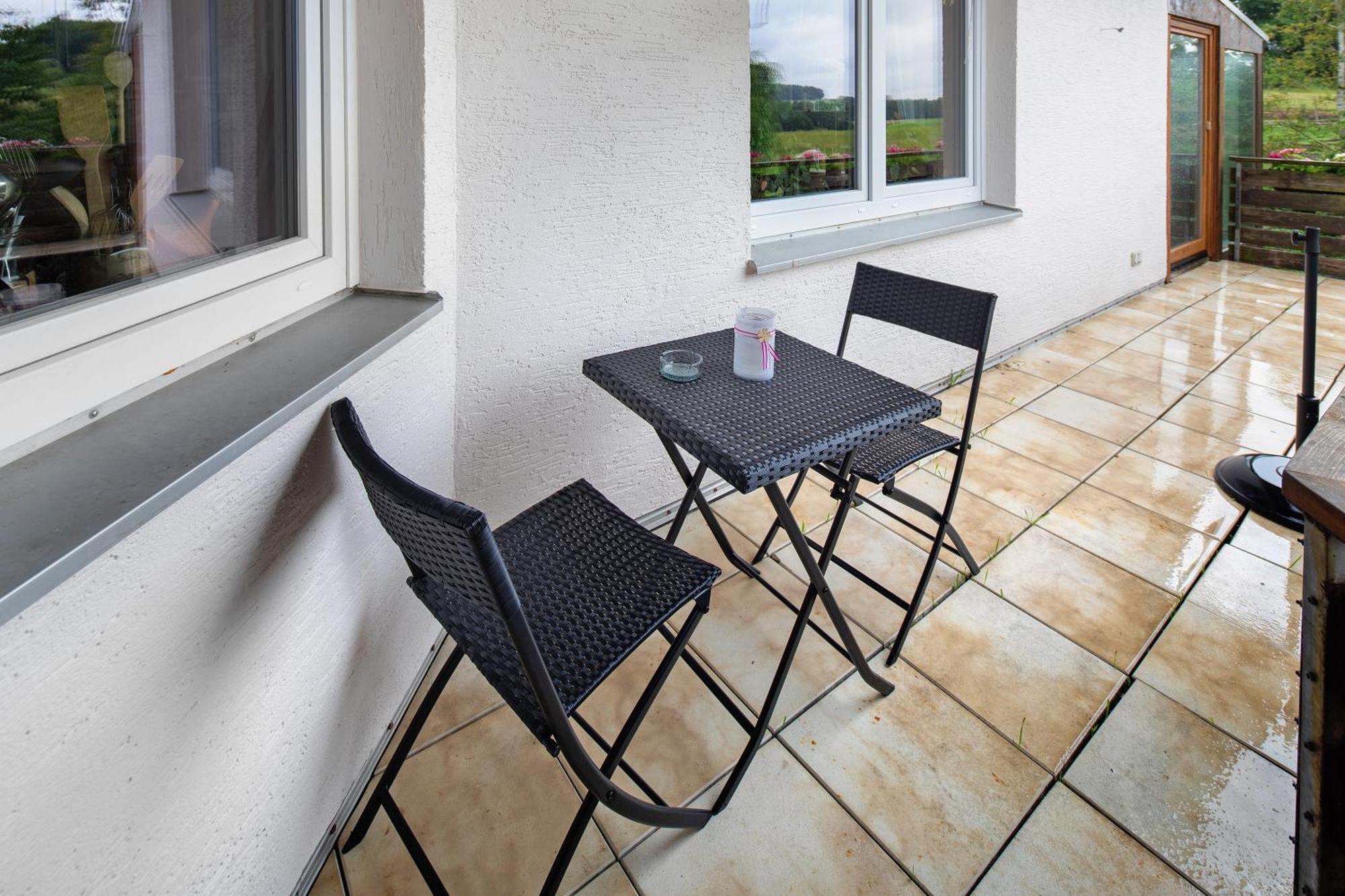 Ferienwohnung Gluecksmomente Habichtswald Exteriör bild