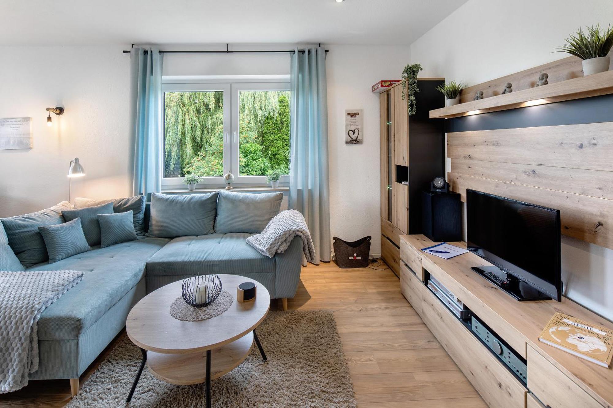 Ferienwohnung Gluecksmomente Habichtswald Exteriör bild
