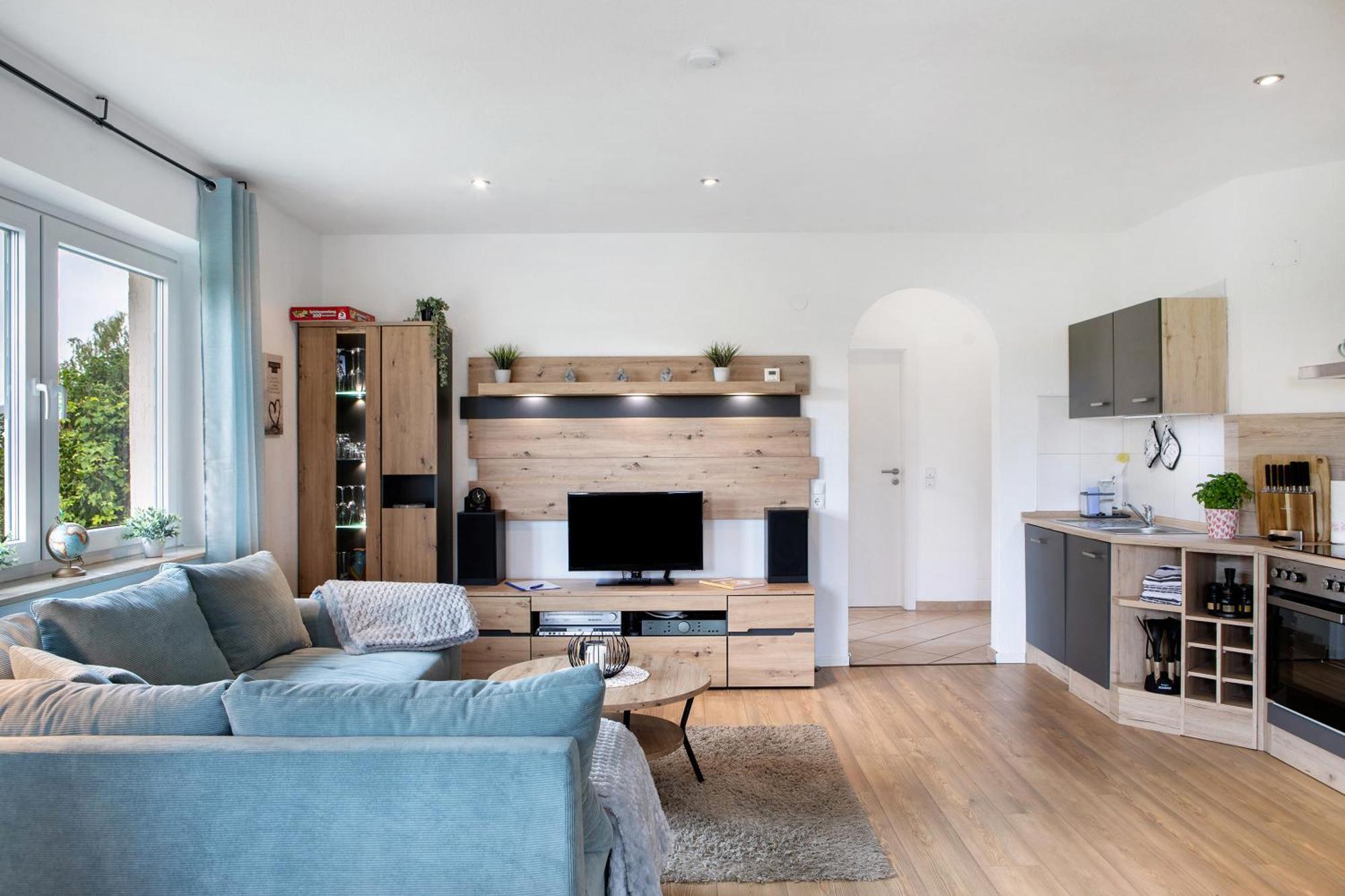 Ferienwohnung Gluecksmomente Habichtswald Exteriör bild